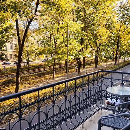 With Elevator In The Heart Of Krakov